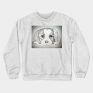 Puppy drawing Crewneck Sweatshirt